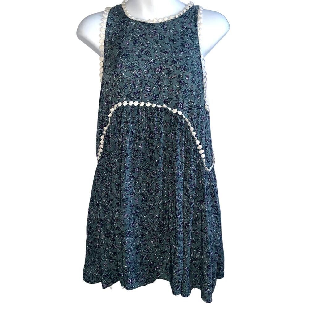 Mistic Prysm by Listicle Women's Tunic Top Sleeveless Floral Small !
